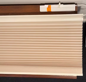 Custom cellular shades for St. Augustine windows